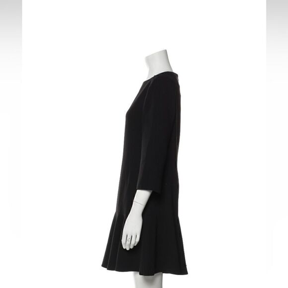 Kate Spade Black Boat Neck Mini Dress 2 - Picture 2 of 6